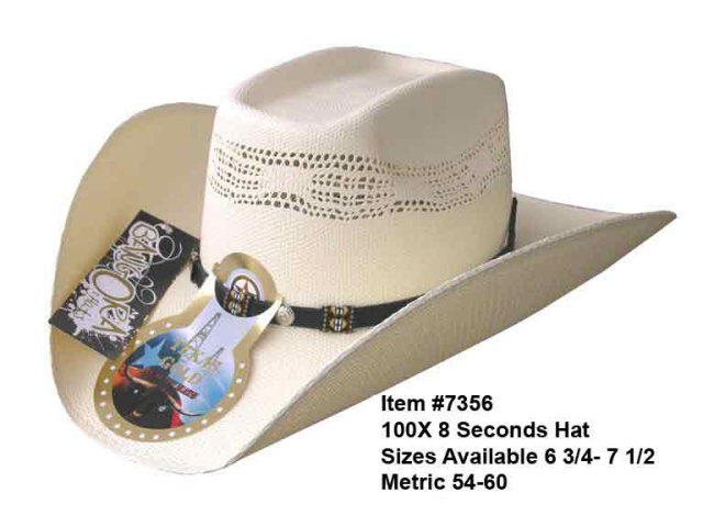 Texas Gold ~ 8 Second ~ 100X SHANTUNG BANGORA HAT